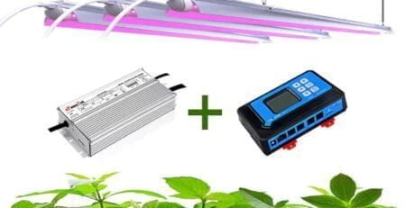 how many grow lights can a 0 10v dimmer control