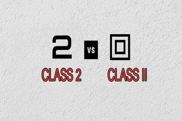 class2 vs class ii